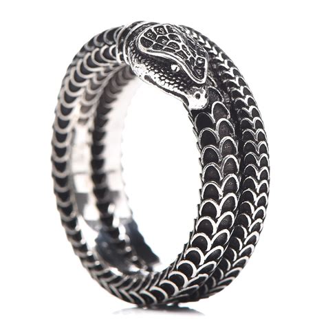 bague gucci serpent|gucci snake jewelry.